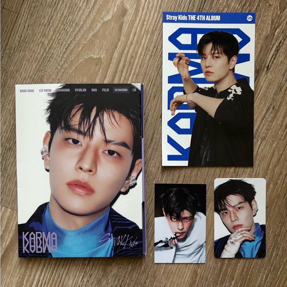 Stray Kids Karma 4th Album Seungmin with 2 Photocards